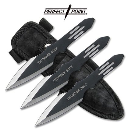 PERFECT POINT THUNDER BOLT THROWING KNIFE SET - RC-595-3