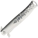 Classic Chrome Stiletto Lock Knife - Durable 8Cr13MoV Steel - GOL-456CH - Image 2