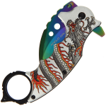 KARAMBIT LOCK KNIFE 3D DRAGON - Image 2
