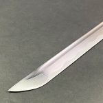 Ryujin 40″ Hand forge Zatoichi style sword, 1045 steel, Burgundy - T64080RD - Image 4