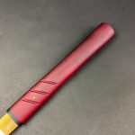 Ryujin 40″ Hand forge Zatoichi style sword, 1045 steel, Burgundy - T64080RD - Image 5