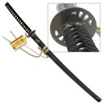 Kill Bill Bride's Samurai Sword Replica Movie Katana Lion Engraved Blade - SW-350H
