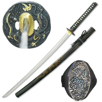 Hand Forged Sky Dragon Katana / Samurai Sword - SW-768BK