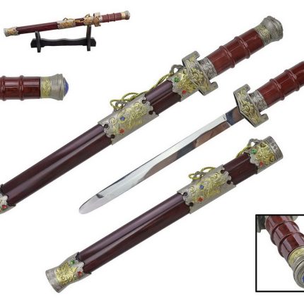 Chinese Sword Letter Opener - 13.19"