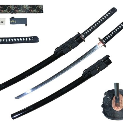 Ryujin 9260 Spring Steel - Hand Forged Samurai Sword / Katana - Kabuto Mask