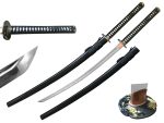 Akira Forge Hand Forged Premium Tiger Katana / Samurai Sword - 45″ 65Mn Spring Steel w/ Real Hamon