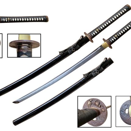 Ryujin Hand Forged 'Kame' Katana - 1095 Hand Forged Shinogi Zukuri Samurai Sword