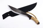 20" Barong Hunting Trail Cutting Machete, Heavy Duty, Leather Wrapped Handle with Nylon Sheath - Image 11