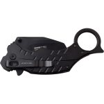 TAC FORCE -ASSISTED OPENING KNIFE BLACK STEALTH FOLDING KARAMBIT - TF-1020BK - Image 3