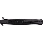 TAC-FORCE Huge Classic Big Boy Stiletto Pocket Knife 12.5" Overall Blackout Version - TF-547BK - Image 4