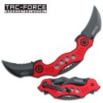 TAC-FORCE DUAL BLADE TACTICAL FLIPPER ASSISTED KNIFE - TF-669RD