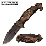 Tac-Force CAMO Flipper Assisted Opening Knife - TF-932CA