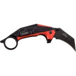 TAC FORCE - FLIPPER QUICK OPENING KARAMBIT PANTHER DESIGN KNIFE - TF-983RD - Image 6