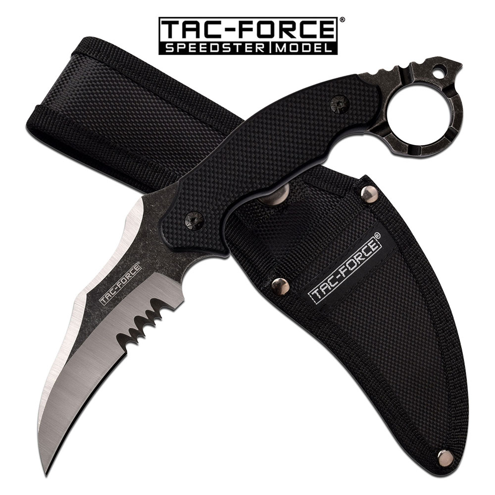 TF-FIX002SW TAC-FORCE KARAMBIT FIXED BLADE KNIFE - TF-FIX002SW - Image 1