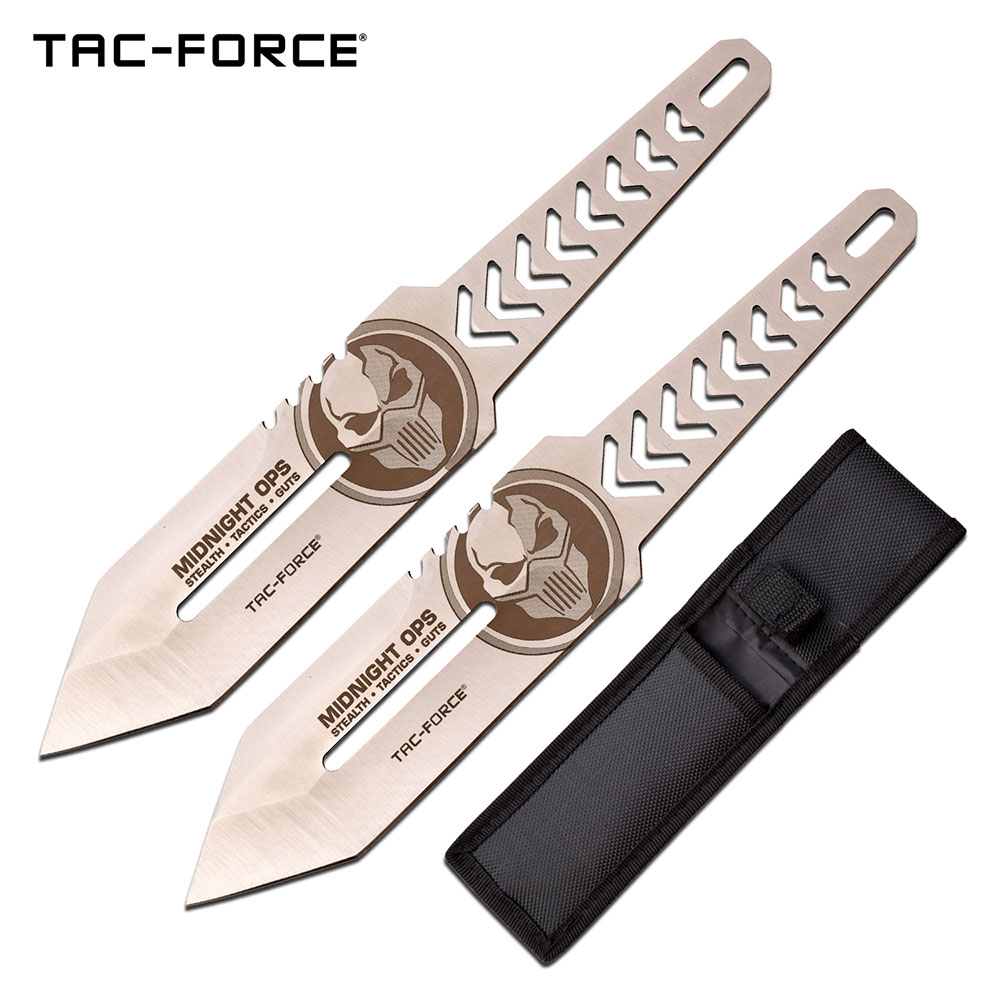 TF-TK001-2 TAC FORCE ' Midnight Ops ' THROWING KNIFE SET - TF-TK001-2 - Image 1