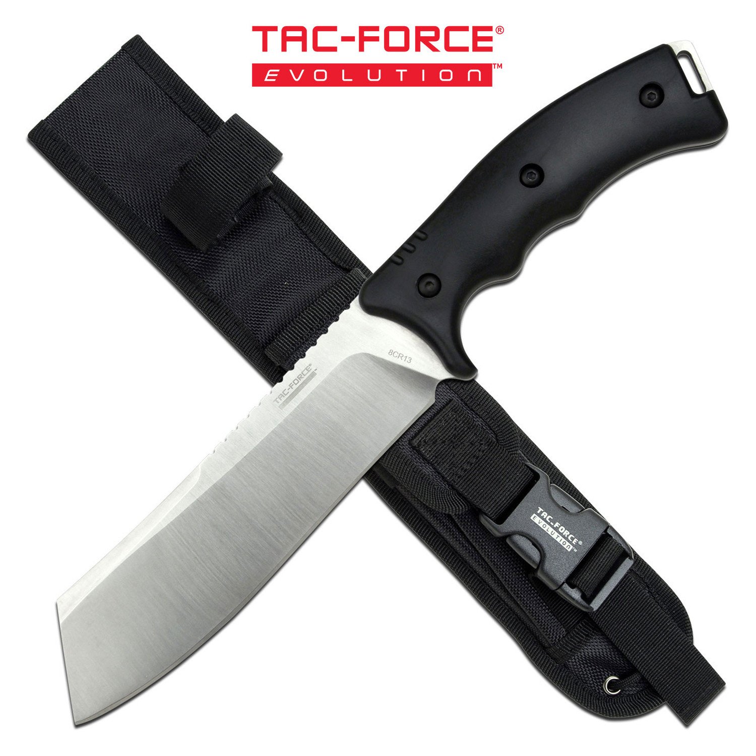 TFE-FIX004-BK TAC FORCE EVOLUTION WHARNCLIFFE FIXED BLADE KNIFE - TFE-FIX004-BK - Image 1