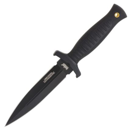 Combat Commander Black Boot Knife With Shoulder Sheath - UC2657