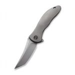 WE Knife Co. Mini Synergy Tanto Knife Gray Titanium (3" Stonewash) - 2012A - Image 9