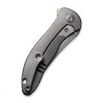 WE Knife Co. Mini Synergy Tanto Knife Gray Titanium (3" Stonewash) - 2012A - Image 11