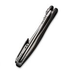 WE Knife Co. Mini Synergy Tanto Knife Gray Titanium (3" Stonewash) - 2012A - Image 12