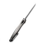 WE Knife Co. Mini Synergy Tanto Knife Gray Titanium (3" Stonewash) - 2012A - Image 13