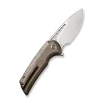 WEKNIFE Mini Malice Flipper & Button Lock Knife Titanium Handle (2.98" CPM 20CV Blade) WE054BL-4 - Image 2