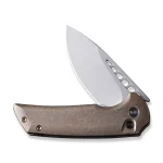WEKNIFE Mini Malice Flipper & Button Lock Knife Titanium Handle (2.98" CPM 20CV Blade) WE054BL-4 - Image 5