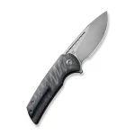 WEKNIFE Mini Malice Flipper & Button Lock Knife Titanium Handle (2.98" CPM 20CV Blade) WE054BL-6 - Image 2