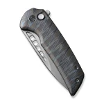WEKNIFE Mini Malice Flipper & Button Lock Knife Titanium Handle (2.98" CPM 20CV Blade) WE054BL-6 - Image 5