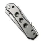 WEKNIFE Vision R Manual Thumb Knife Titanium Handle (3.54" CPM 20CV Blade) -WE21031-1 - Image 6