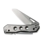 WEKNIFE Vision R Manual Thumb Knife Titanium Handle (3.54" CPM 20CV Blade) -WE21031-1 - Image 3