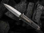 WEKNIFE DIATOMIC FLIPPER KNIFE TITANIUM HANDLE (3.78″ CPM 20CV BLADE) WE22032-3