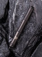 We Knife Company Syrinx Titanium Screw Cap Pen - Black - TP-04C - Image 4