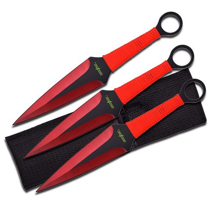PERFECT POINT PP-869-3RD THROWING KNIFE SET 9" OVERALL