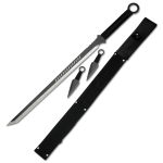 Fantasy Master Ninja Sword and Stealth Knives - Full Tang Construction - FM-644T