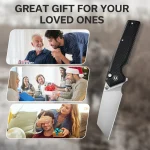 CIVIVI Amirite Flipper & Thumb Stud & Button Lock Knife G10 Handle (3.48" Nitro-V Blade) C23028-2 - Image 5