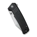 CIVIVI Bhaltair Flipper & Thumb Stud Knife Black Coarse G10 Handle (3.98" Stonewashed 14C28N Blade) C23024-1 - Image 13