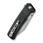 CIVIVI Bhaltair Flipper & Thumb Stud Knife Black Coarse G10 Handle (3.98" Stonewashed 14C28N Blade) C23024-1 - Image 10