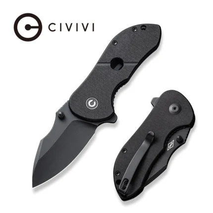 CIVIVI Gordo Flipper Knife G10 Handle (2.51" D2 Blade) C22018C-1