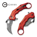 CIVIVI Incisor II Button Lock Knife Aluminum Handle (2.02" Nitro-V Blade) C16016B-DS1