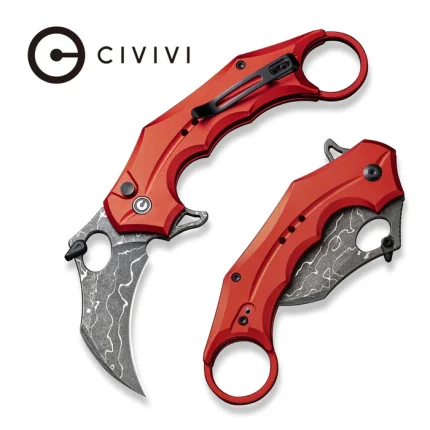 CIVIVI Incisor II Button Lock Knife Aluminum Handle (2.02" Nitro-V Blade) C16016B-DS1