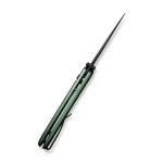 CIVIVI Qubit Button Lock Knife Aluminum Handle (2.98" Damascus Blade) C22030E-DS1 - Image 9