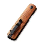 CIVIVI Sendy Flipper Knife / Multitool Wood Handle (2.83" Nitro-V Blade) C21004A-2 - Image 10