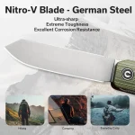 CIVIVI Sendy Flipper Knife / Multitool G10 Handle (2.83" Nitro-V Blade) C21004B-1 - Image 3