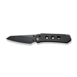 CIVIVI Vision FG Thumb Stud Knife Black G10 Handle (3.54" Black Nitro-V Blade) C22036-1 - Image 4