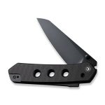 CIVIVI Vision FG Thumb Stud Knife Black G10 Handle (3.54" Black Nitro-V Blade) C22036-1 - Image 5