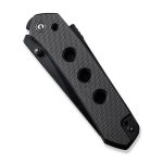CIVIVI Vision FG Thumb Stud Knife Black G10 Handle (3.54" Black Nitro-V Blade) C22036-1 - Image 6