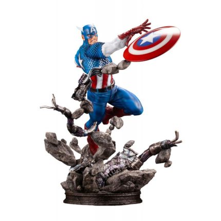 Kotobukiya Marvel Universe Captain America Avengers Fine Art 1:6 Scale Statue.