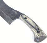 S-TEC 12 -  Wood Handle Machete / Cleaver / Chopper W/ nylon sheath - T224188-2 - Image 2