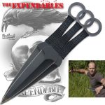 Expendables 2 Kunai 3 Piece Thrower Set - Official Product - UC2772